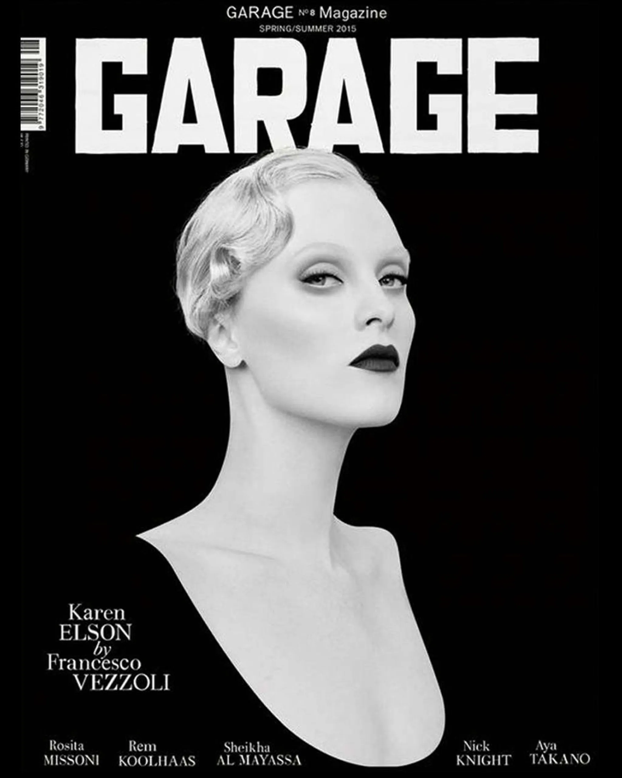 Karen Elson for GARAGE Magazine N°8, Director of Photography Pasquale Abbattista